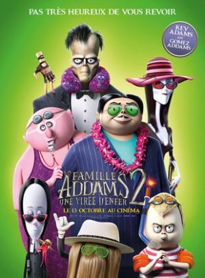 La Famille Addams 2 : une virée d'enferAnimation, Comédie, FamilleDe Greg Tiernan, Conrad VernonAvec Charlize Theron, Oscar Isaac, Chloë Grace Moretz