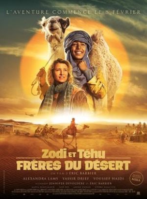 Affiche du film "Zodi et Téhu, frères du désert"
