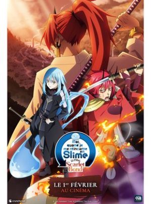 Affiche du film "Moi quand je me réincarne en Slime - Le film : Scarlet Bond"