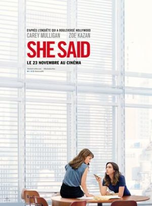 Affiche du film "She Said"