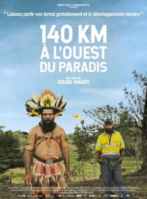 Affiche du film "140 km à l'ouest du paradis"