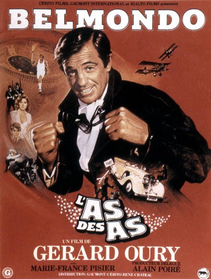 Top 10 des films de Belmondo - L'As des as